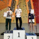Nagrodzone uczennice w zawodach na podium