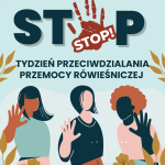 Stop przemocy - plakat