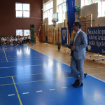 Zakończenie roku szkolnego uroczystość w hali sportowej